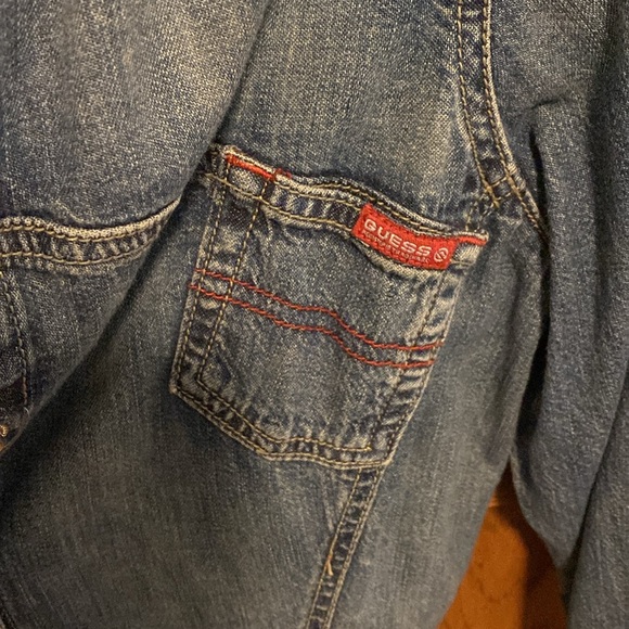 GUESS denim shirt dress M - Picture 3 of 6